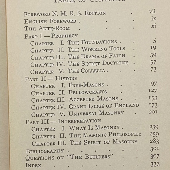 “The Builders, A Story & Study of MASONRY” 1927. Vintage - Picture 8 of 16